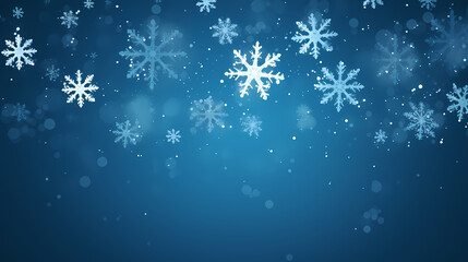 Snowflake background, snowflake border, winter holiday background, soft colors and dreamy atmosphere
