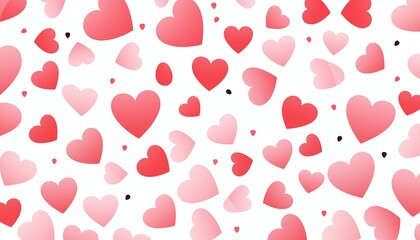 seamless pattern with hearts