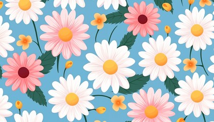 Obraz premium seamless floral pattern