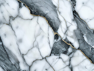 Grey Marble Texture with Gold Veins. Chic surface design for modern interiors, luxury flooring, and exclusive wallpaper
