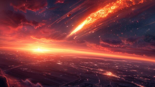 News coverage of a recent meteorite impact, with reports on damages, recovery efforts, and scientific findings