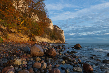 Kreide Felsen Möns Klint, Insel Mön, Seeland, Dänemark