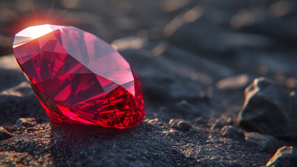 Radiant Red: The Resplendent Ruby Gemstone