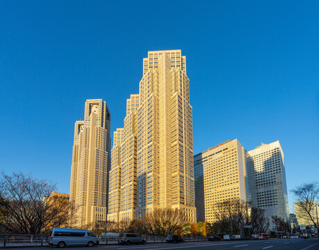 Tokyo Metropolitan Government Building  in Tokyo, Japan