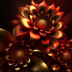 abstract flower background