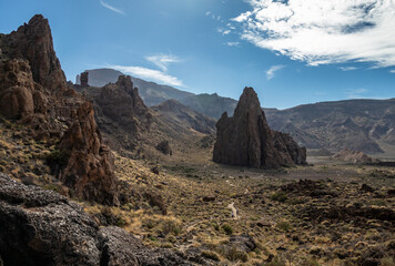 Landscape of Teide National Park , Tenerife