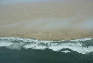 Namibian Coast from Above