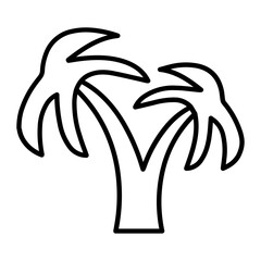 Coconut Tree Icon