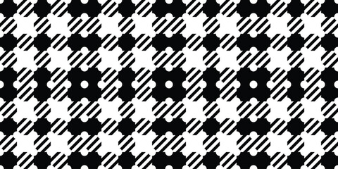 Seamless plaid pattern, squares with stripes.Vector illustration.