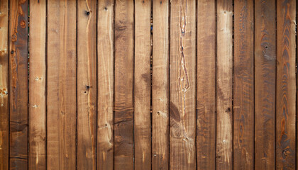 Brown wood colored plank wall texture background, grunge surface of the boards