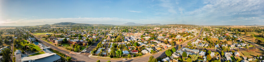 Fototapeta premium D Gunnedah Back town pan
