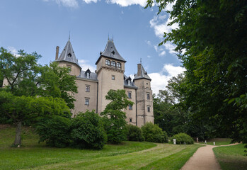Summer view of Gołuch&oacute;w Castle (Zamek w Gołuchowie), Wielkopolska, Poland