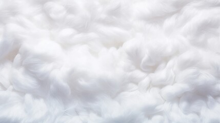 Fototapeta premium Closeup white cotton wool background