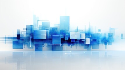Wallpaper, abstract background, a background with blue lines and lines on it, in the style of high-tech futurism, white background