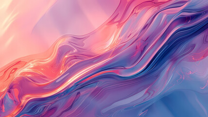 Fototapeta premium Minimalist Futuristic Abstract Background Smooth Texture Digital Abstract Art