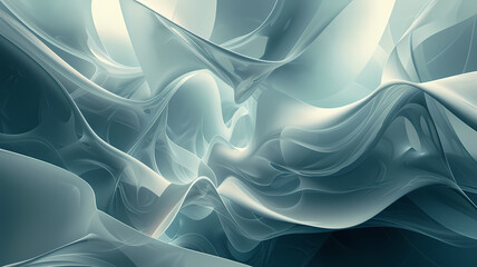 Obraz premium Minimalist Futuristic Abstract Background Smooth Texture Digital Abstract Art