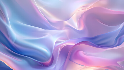 Obraz premium Subtle Elegant Background. Smooth Texture in Futuristic Abstract Digital Art Form