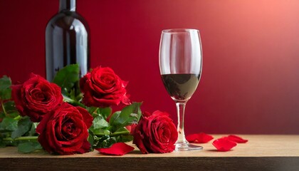 Glasses of champagne on table in restaurant, space for text. Romantic dinner 