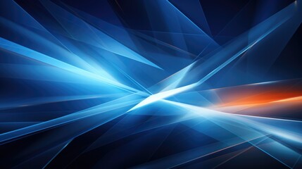 an abstract blue light and texture vector background with light lines, in the style of industrial angles