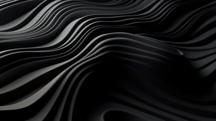 Fototapeta premium Wallpaper, abstract background, linear abstract black & white abstract wave background abstract wave background, in the style of dark gray and bronze