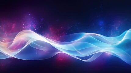 Obraz premium Abstract background with colorful glowing neon lights