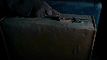 Suitcases Luggage Is Put Down 2 Shots