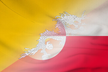 Bhutan and Greenland government flag transborder contract GRL