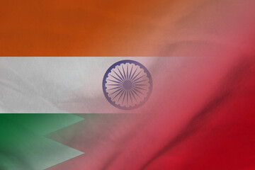 India and Bahrain official flag international relations BHR IND
