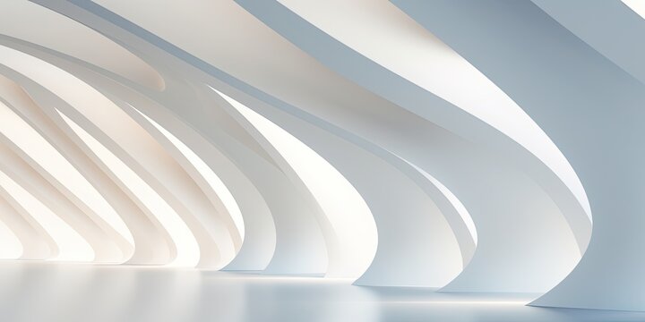 Modern architectural details in abstract background lines.