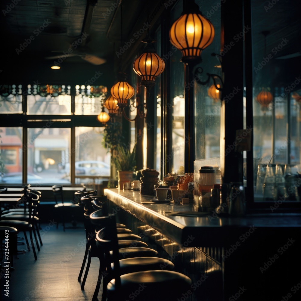 Aufkleber the bar is empty. generative ai.