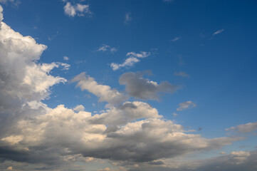Fototapeta na wymiar dramatic clouds in cyprus in winter 3