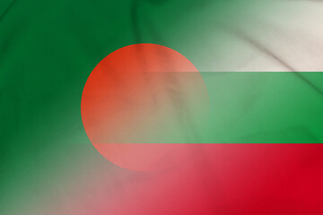 Bangladesh and Bulgaria state flag transborder relations BGR BGD