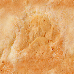 Seamless photo texture of bread crust pastry