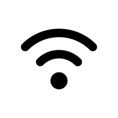 Wifi icon vector. signal vector icon. Wireless  icon vector
