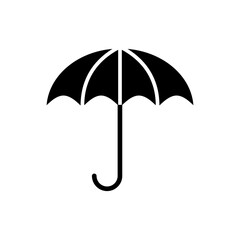 Umbrella icon vector. umbrella sign icon