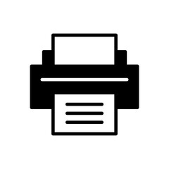 Print icon vector. printer icon vector.
