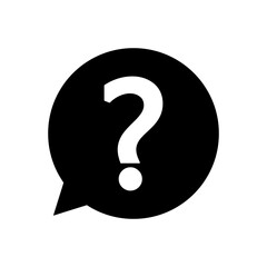 Question icon vector. question mark icon vector.