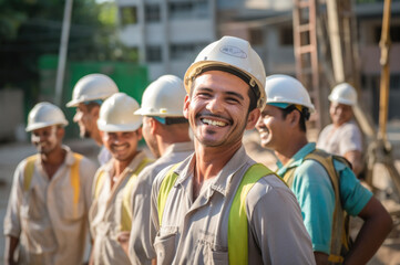 building worker or architect and engineer concept