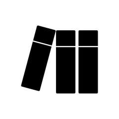 Library icon vector. education icon vector