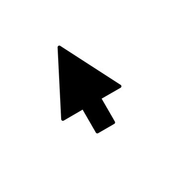 Click icon vector. pointer arrow icon. cursor icon vector