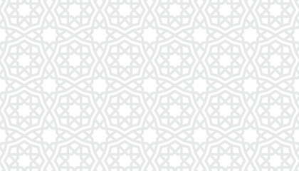 islamic background with arabic hexagonal ornament and arabian seamless geometric pattern texture use for ramadan wallpaper and eid banner