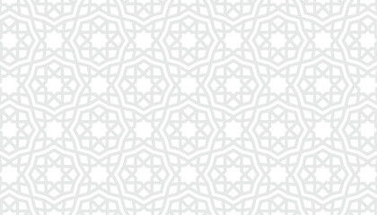 islamic background with arabic hexagonal ornament and arabian seamless geometric pattern texture use for ramadan wallpaper and eid banner
