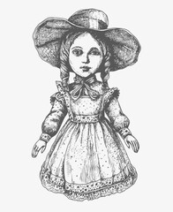 illustration of a princess