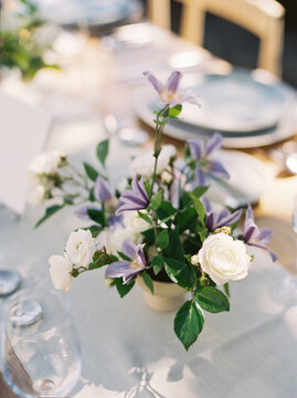 Outdoor Garden Party Table Details