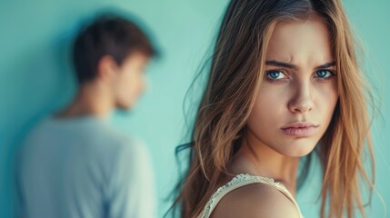 A woman looks at her exs new partner with a mix of resentment and longing.