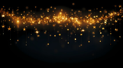 Abstract bokeh lights background, blurred bokeh effect, holiday decoration background