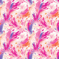 Abstract Watercolor Natural Texture Seamless Pattern
