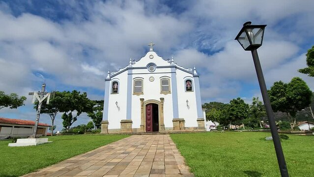 Timelapse das ruas de Tiradentes,  cidade hist&oacute;rica de Minas Gerais