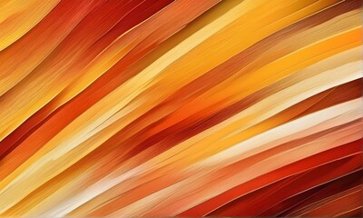 Abstract illustration with wavy lines in shades of orange color. Designed for banners, wallpaper, template, background, postcard, cover, poster