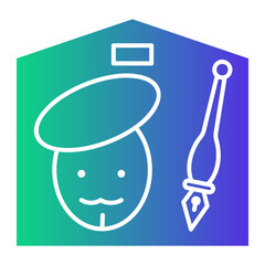 working at home icon